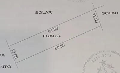 EXCELENTE TERRENO EN VENTA CARRETERA A PROGRESO A 700M DE LA CARRETERA (FVT-1283)