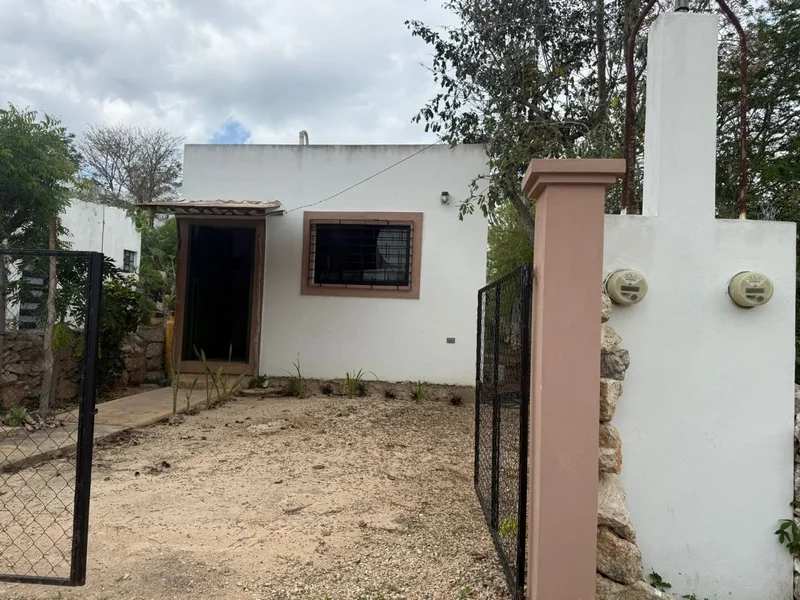 LINDA CASA EN RENTA RODEADA DE NATURALEZA SAN JOSE KUTCHE CONKAL CHABLEKAL (NRC-1082)