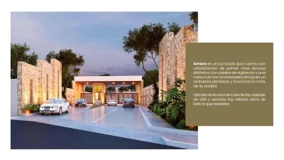 CASAS EN VENTA MERIDA, SANTA GERTRUDIS COPO CERCA CABO NORTE (AVC-1902)