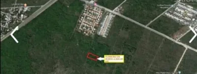 INCREIBLE TERRENO EN VENTA MERIDA, CHOLUL VILLAS CHOLUL TERRENO RUSTICO (AVT-1105)