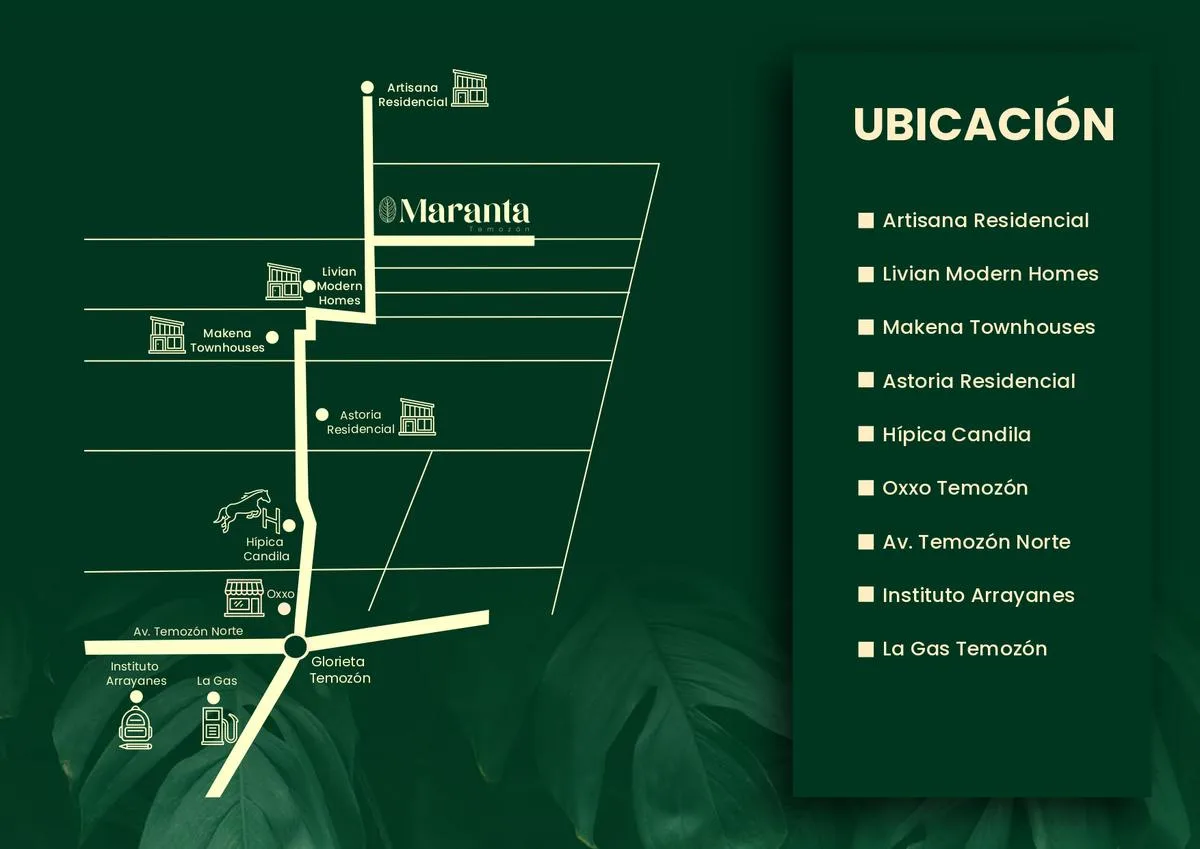 TERRENOS EN VENTA MERIDA, TEMOZON NORTE LOTES RESIDENCIALES MARANTA (AVT-1182)