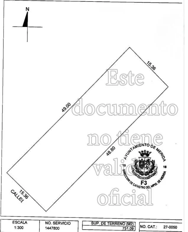 AMPLIO TERRENO EN VENTA MERIDA, COLONIA MAYA (AVT-1250)