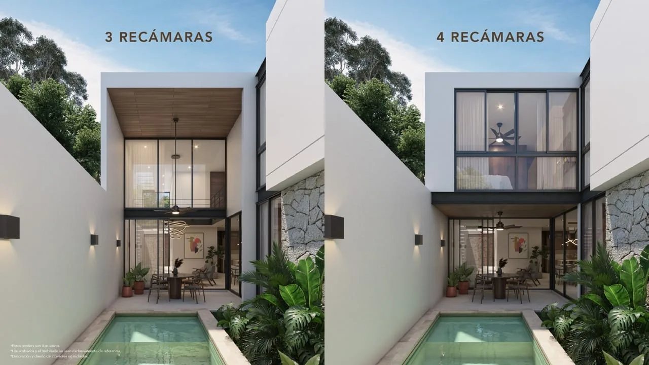 HERMOSAS CASAS EN VENTA, NUEVAS EN PREVENTA MAREA TEMOZON NORTE (AVC-2610)