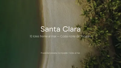 OPORTUNIDAD DE INVERSION LOTES EN VENTA FRENTE AL MAR SANTA CLARA (IVT-1307)