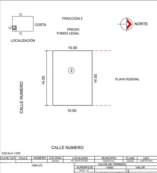 TERRENO EN VENTA PRIMERA FILA SANTA CLARA (AVT-2824)