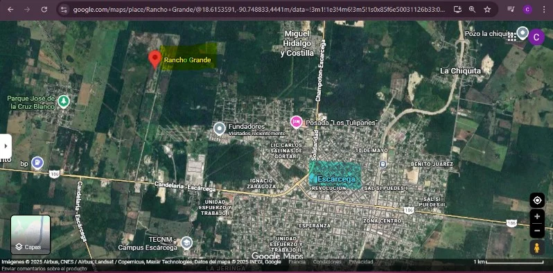 EXCELENTE TERRENO EN VENTA EN DESARROLLO ESCARCEGA CAMPECHE (FVT-1299)