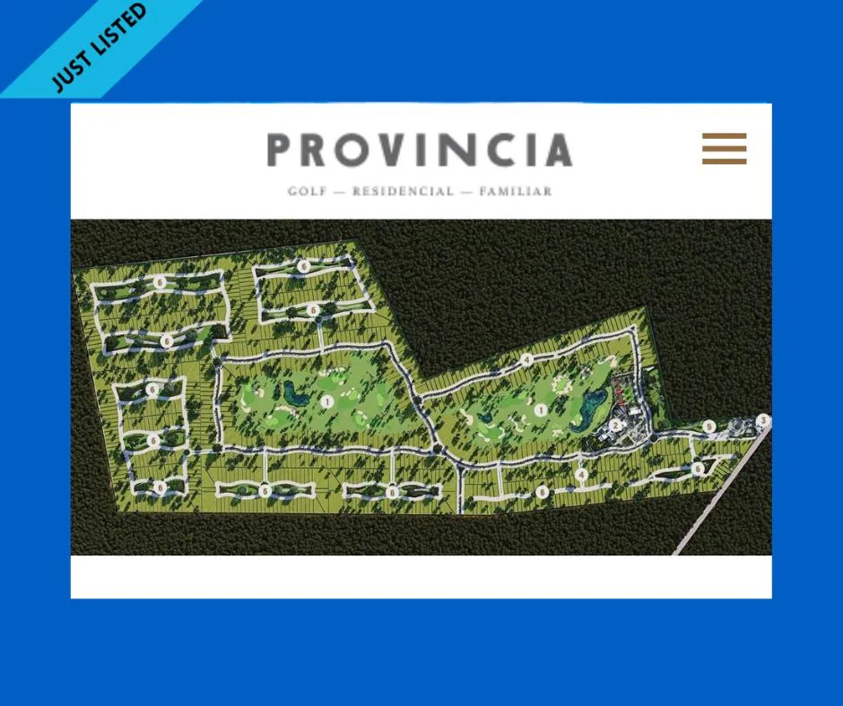TERRENO EN VENTA MERIDA, CARRETERA A PROGRESO PROVINCIA GOLF RESIDENCIAL (AVT-1243)